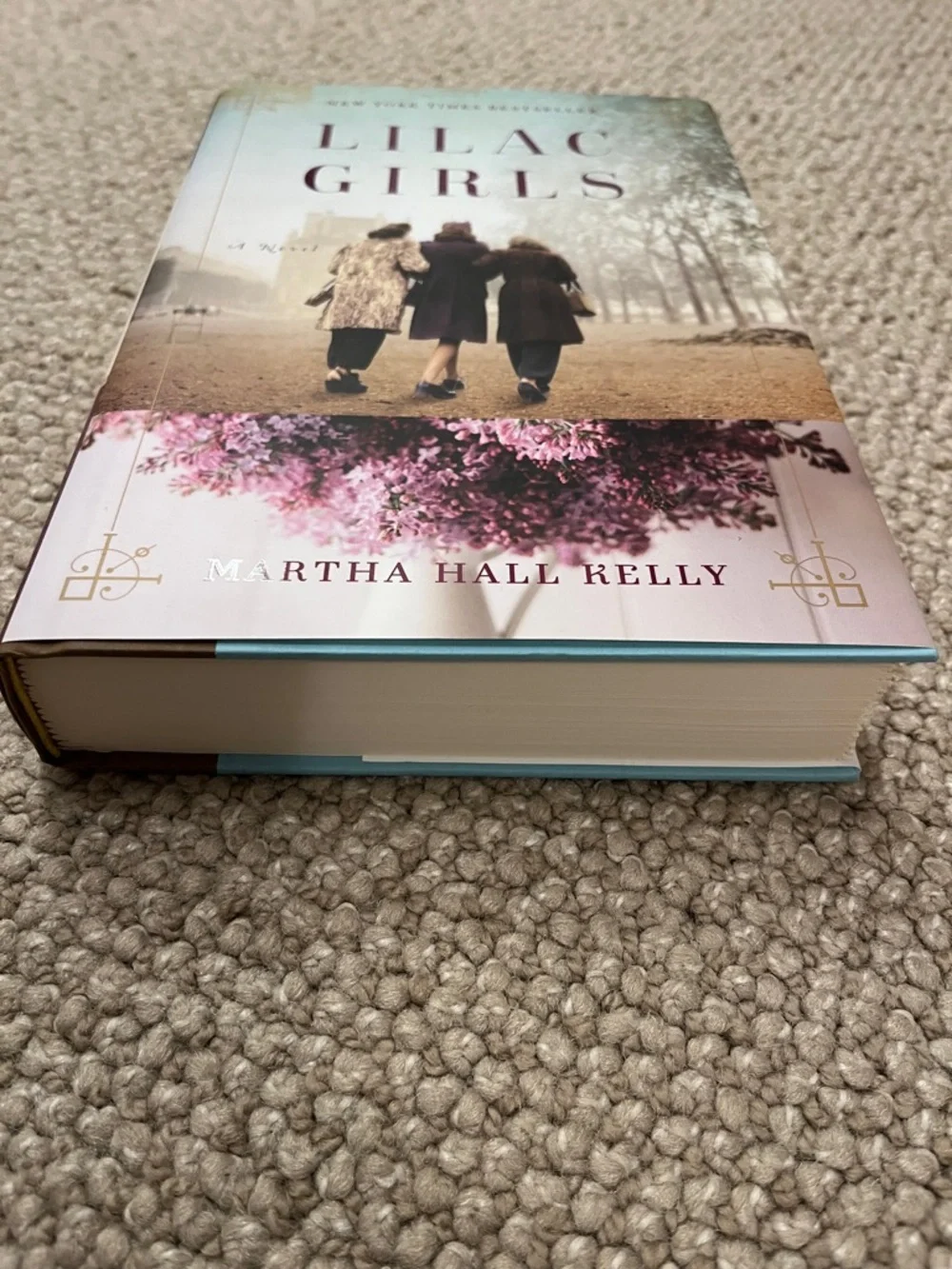 Lilac Girls by Martha Hall Kelly - Hardcover Novel (Lilac Cover)